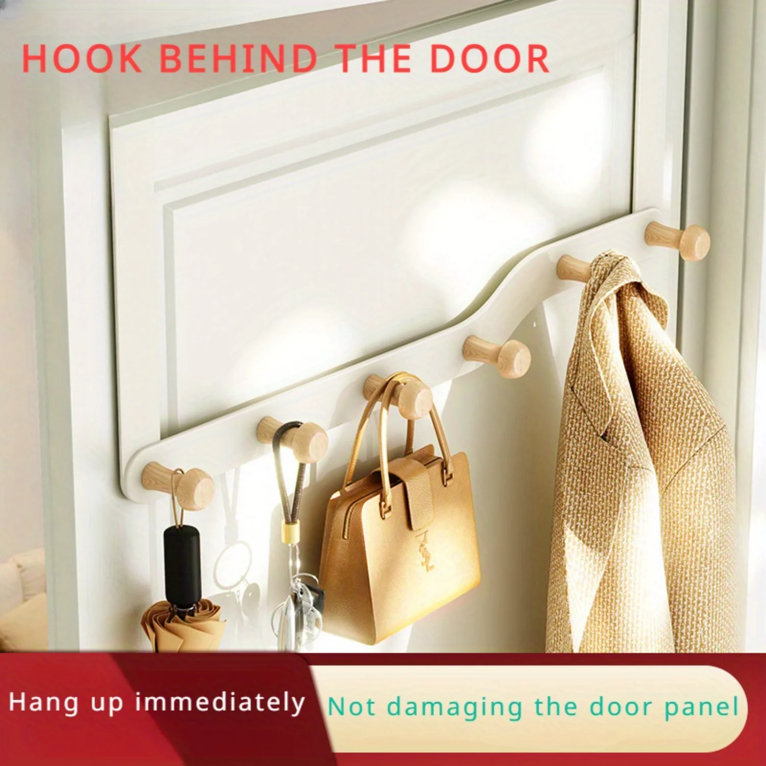 Hook Behind The Door For , Clothes Hook For Bedroom, No Punching Over The Door Hook, Household Clothes Hook On The Door, Door Ro
Hook Behind The Door For , Clothes Hook For Bedroom, No Punching Over The Door Hook, Household Clothes Hook On The Door, Door Ro