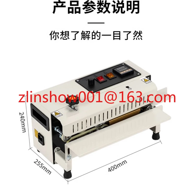 FR-400 Automatic Sealing Machine Commercial Small Household Sealing Machine for Tea Bags
FR-400 Automatic Sealing Machine Commercial Small Household Sealing Machine for Tea Bags