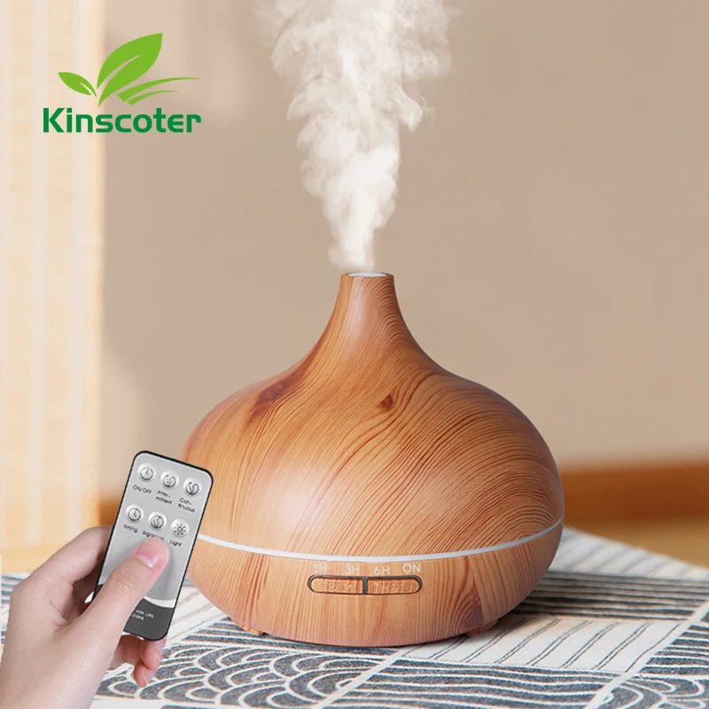 High Quality 500ml Aromatherapy Essential Oil Diffuser Wood Grain Remote Control Ultrasonic Air Humidifier with 7 Colors Light
High Quality 500ml Aromatherapy Essential Oil Diffuser Wood Grain Remote Control Ultrasonic Air Humidifier with 7 Colors Light