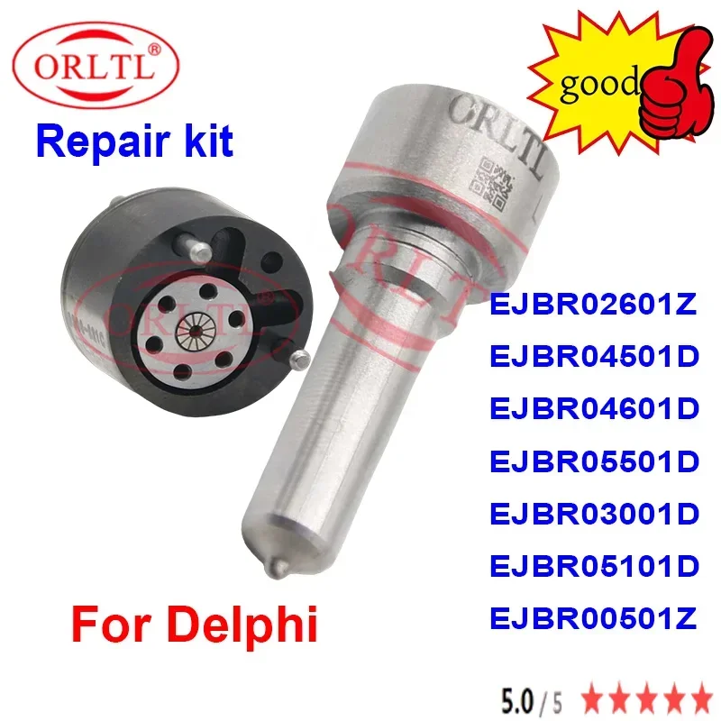 ORLTL Nozzle+Valve Repair Kits For DELPHI INJECTOR EJBR02601Z EJBR04501D EJBR04601D EJBR05501D EJBR03001D EJBR05101D EJBR00501Z
ORLTL Nozzle+Valve Repair Kits For DELPHI INJECTOR EJBR02601Z EJBR04501D EJBR04601D EJBR05501D EJBR03001D EJBR05101D EJBR00501Z
