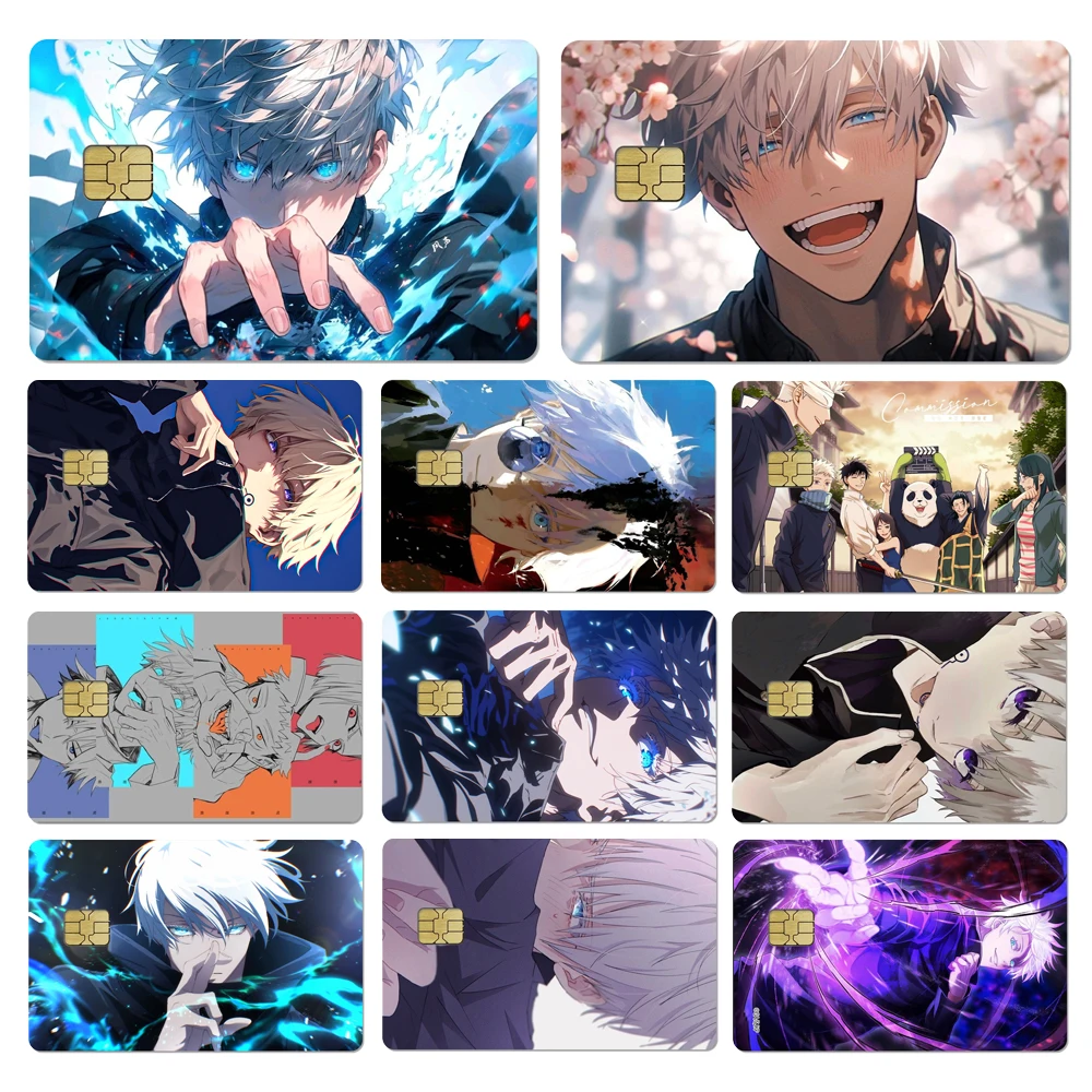 Anime Card Cover Jujutsu Kaisen Itadori Yuji Gojo Satoru Bank Card Sticker PVC Sticker Film Skin Case for Small Chip Credit Card
Anime Card Cover Jujutsu Kaisen Itadori Yuji Gojo Satoru Bank Card Sticker PVC Sticker Film Skin Case for Small Chip Credit Card