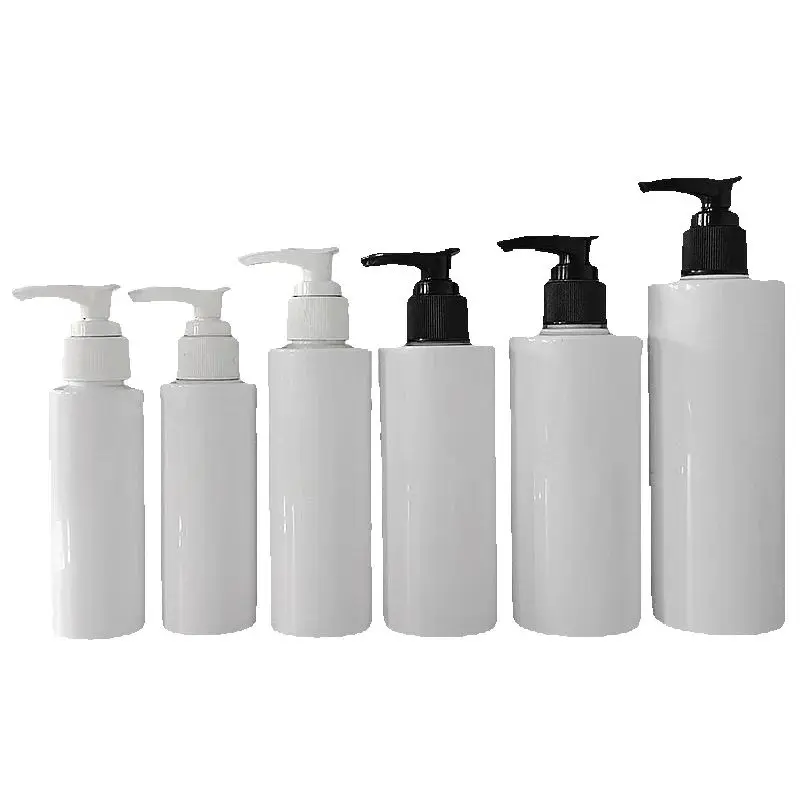 12Pcs Lotion Bottle Pump 100ml 150ml 200ml 250ml White Flat Shoulder Round PET Plastic Empty Cosmetic Refillable Shampoo Bottles
12Pcs Lotion Bottle Pump 100ml 150ml 200ml 250ml White Flat Shoulder Round PET Plastic Empty Cosmetic Refillable Shampoo Bottles