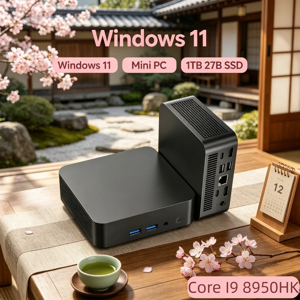 Tough Core I9 8950HK Windows 11 Pro Mini PC 32GB RAM 1TB/2TB SSD WiFi6 BT5.2 4K HD Office Gaming PC 3 Years Warranty
Tough Core I9 8950HK Windows 11 Pro Mini PC 32GB RAM 1TB/2TB SSD WiFi6 BT5.2 4K HD Office Gaming PC 3 Years Warranty
