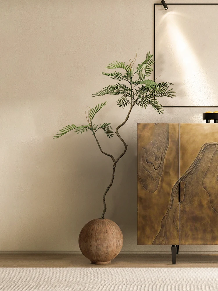 Indoor Decorative Dry Branch Pot Plant Middle Ancient Sle Floor Standing Monkey Earring Lacape Simulation een Plant
Indoor Decorative Dry Branch Pot Plant Middle Ancient Sle Floor Standing Monkey Earring Lacape Simulation een Plant