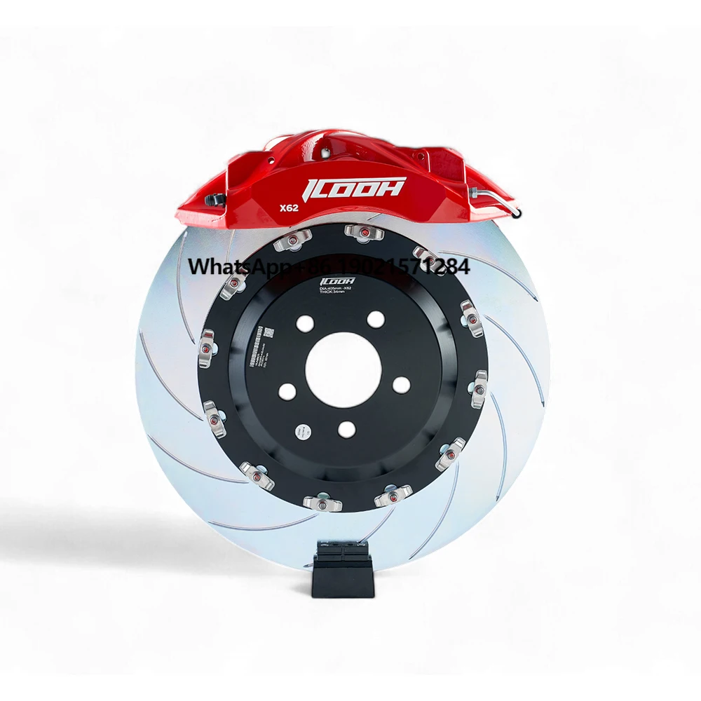 ICOOH Factory Price Front X61 6 Pistons 355-405mm Rotor Size Modified Racing Big Brake Kit for Tundra Camry
ICOOH Factory Price Front X61 6 Pistons 355-405mm Rotor Size Modified Racing Big Brake Kit for Tundra Camry