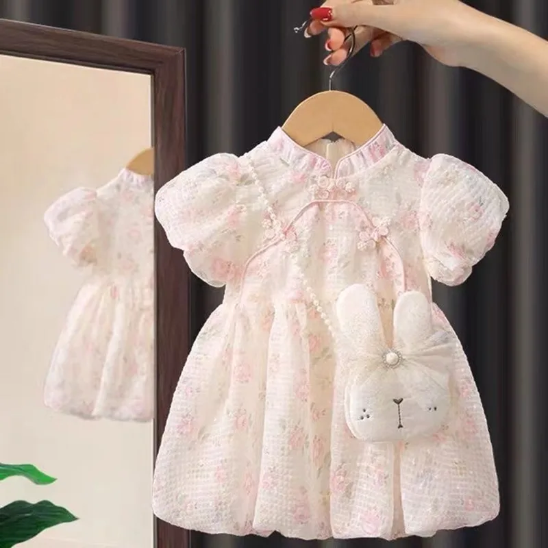 Платье для девочек Hanfu Qi Pao, летнее платье, детское платье в китайском стиле ханьфу для маленьких девочек, улучшенное платье принцессы, платье для девочек, новинка 2024
Платье для девочек Hanfu Qi Pao, летнее платье, детское платье в китайском стиле ханьфу для маленьких девочек, улучшенное платье принцессы, платье для девочек, новинка 2024