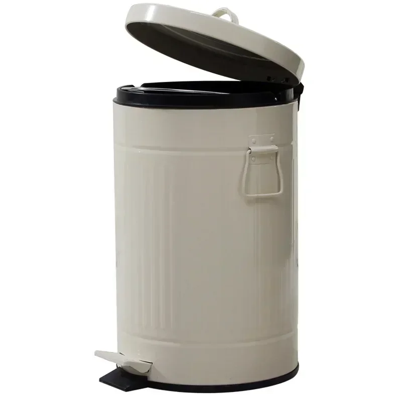 Metal Lid Built-in Trash Can Kitchen High Office Pedal Bedroom White Living Room Trash Can Bathroom No Odor Lixeira Waste Bins
Metal Lid Built-in Trash Can Kitchen High Office Pedal Bedroom White Living Room Trash Can Bathroom No Odor Lixeira Waste Bins