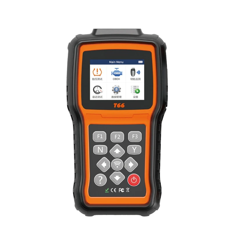 T66 Auto Tire Pressure Tool TPMS Relearn Activate Sensors Programming Car OBD2 Code Reader Diagnostic Tools
T66 Auto Tire Pressure Tool TPMS Relearn Activate Sensors Programming Car OBD2 Code Reader Diagnostic Tools