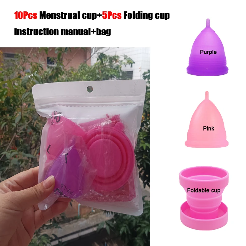 5 sets Wholesale Female Menstrual Cup Medical Grade Silicone Menstrual Bowl Reusable Menstrual Collector Factory Direct Sales
5 sets Wholesale Female Menstrual Cup Medical Grade Silicone Menstrual Bowl Reusable Menstrual Collector Factory Direct Sales