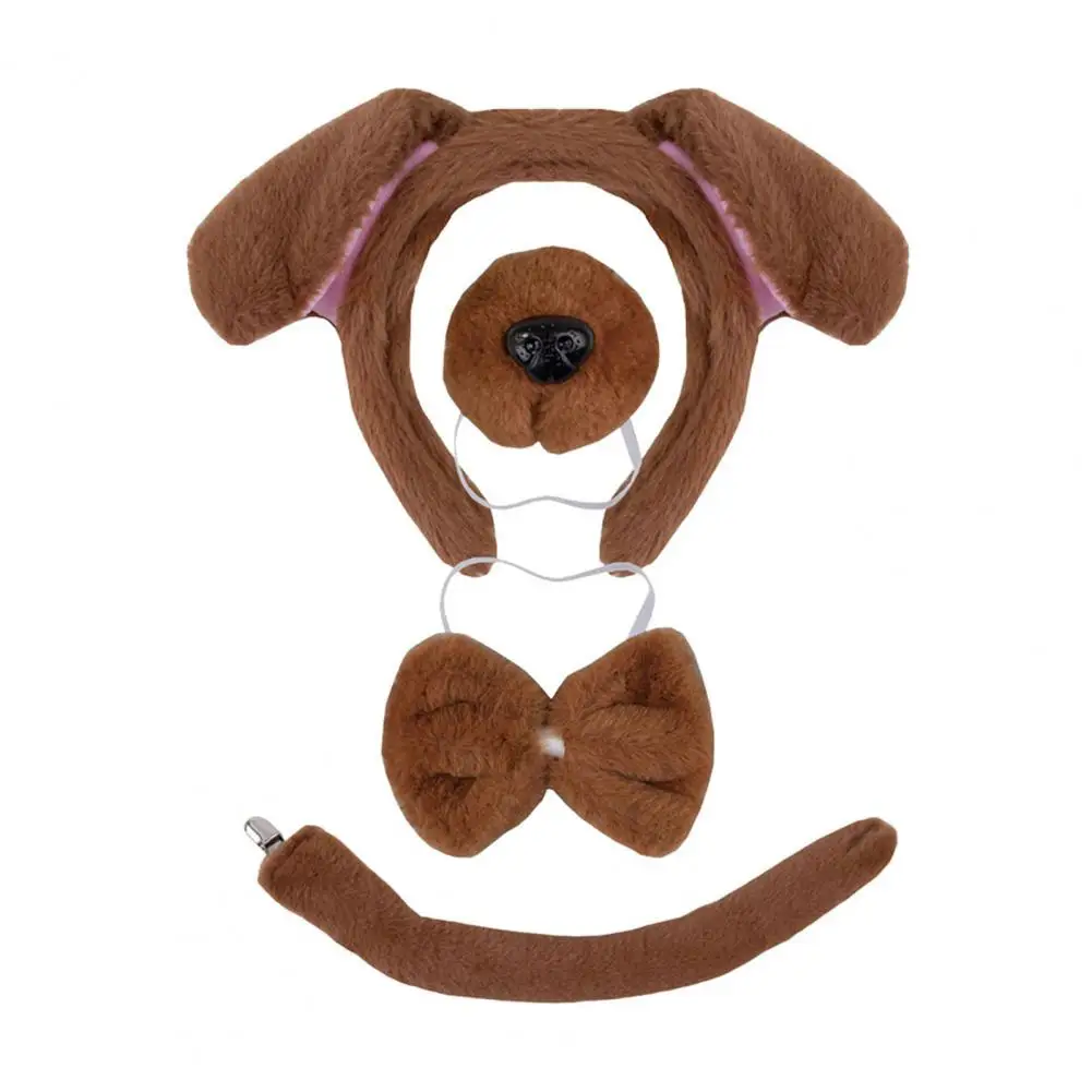 Милая повязка на голову с собачьими ушками, плюшевые обручи для волос с собачьими ушками, набор для взрослых и детей, аксессуары для косплея с бантиком в носу и хвосте на Рождество
Милая повязка на голову с собачьими ушками, плюшевые обручи для волос с собачьими ушками, набор для взрослых и детей, аксессуары для косплея с бантиком в носу и хвосте на Рождество