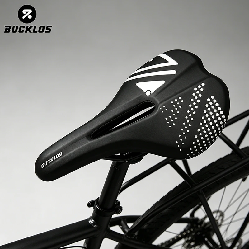 BUCKLOS Breathable Bike Saddle Hollow Shock Absorb MTB Road Bike Seat Ergonomic Comfort Cycling Cushion Mountain Bicycle Saddle
BUCKLOS Breathable Bike Saddle Hollow Shock Absorb MTB Road Bike Seat Ergonomic Comfort Cycling Cushion Mountain Bicycle Saddle