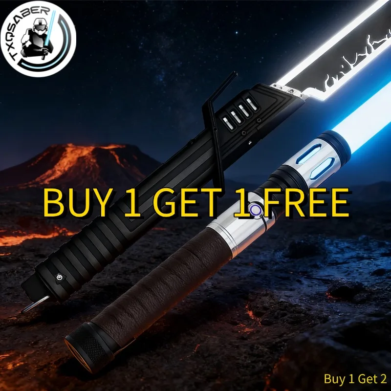 TXQSABER Lightsaber Neo Pixel Proffie Smooth Swing Metal Handle LED Strip Alien Blade Color Change Toys Laser Sword Darksaber
TXQSABER Lightsaber Neo Pixel Proffie Smooth Swing Metal Handle LED Strip Alien Blade Color Change Toys Laser Sword Darksaber