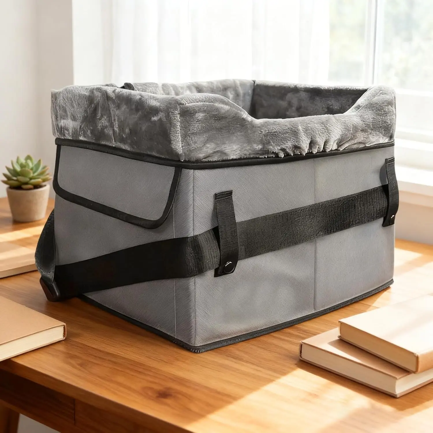 Автокресло для собак, портативная моющаяся плюшевая подушка-бустер - автомобильное кресло-бустер для собак с карманами для хранения
Автокресло для собак, портативная моющаяся плюшевая подушка-бустер - автомобильное кресло-бустер для собак с карманами для хранения