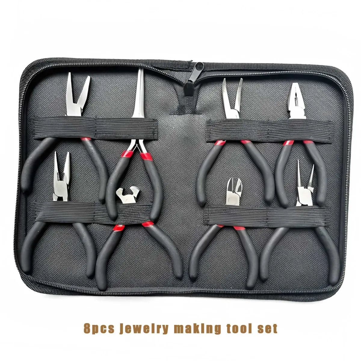 8Pcs Mini Jewelry Making Pliers, Earrings Making Tools, Wire Cutting Stripping Pliers, Supplies for DIY Crafts
8Pcs Mini Jewelry Making Pliers, Earrings Making Tools, Wire Cutting Stripping Pliers, Supplies for DIY Crafts