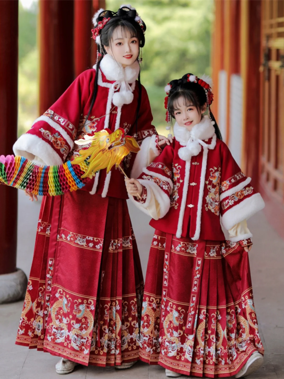 New Year's Eve Set New Adult Children's Women's 2024 Dragon Year Warrior Robe Chinese Ethnic Style Celebration Hanfu
New Year's Eve Set New Adult Children's Women's 2024 Dragon Year Warrior Robe Chinese Ethnic Style Celebration Hanfu