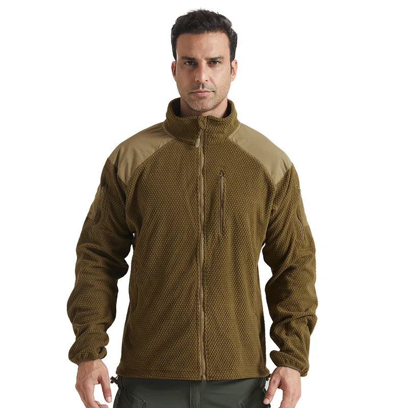 Autumn Men's Polar Fleece Warm Jackets Men Stand Collar Softshell Tactical Sweatshirts Men Climbing Thermal Windbreaker Jackets
Autumn Men's Polar Fleece Warm Jackets Men Stand Collar Softshell Tactical Sweatshirts Men Climbing Thermal Windbreaker Jackets