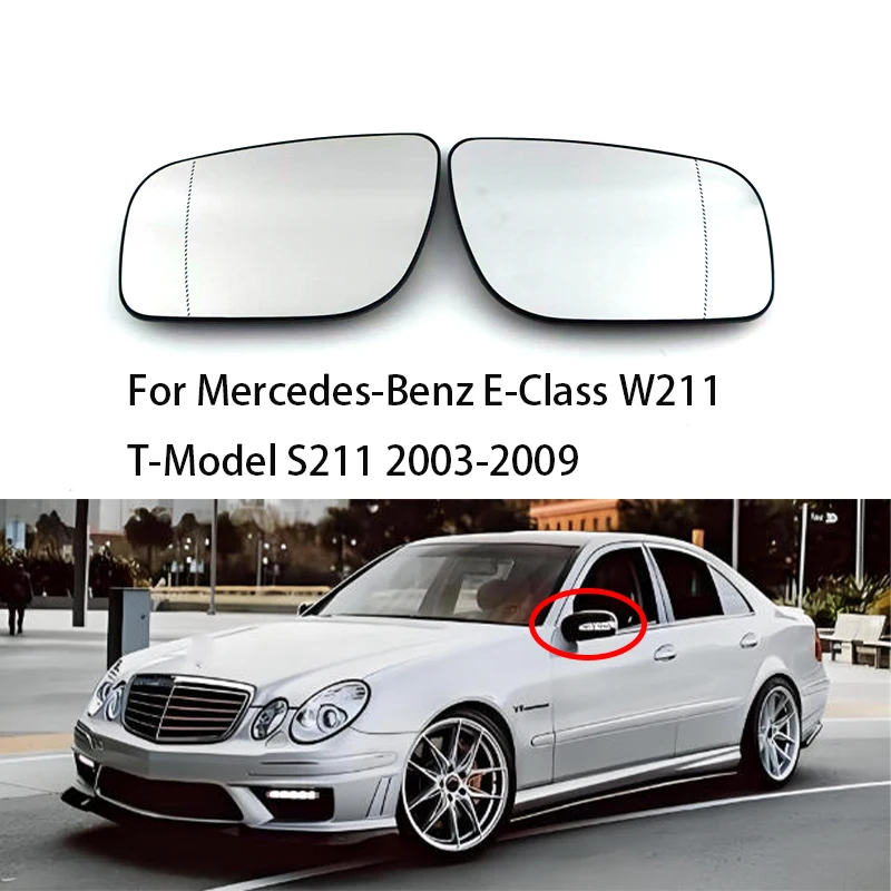 Auto Left Right Heated Wing Rear Mirror Glass For Mercedes-Benz E-Class W211 T-Model S211 2003-2009 A2118100921 A2118101021
Auto Left Right Heated Wing Rear Mirror Glass For Mercedes-Benz E-Class W211 T-Model S211 2003-2009 A2118100921 A2118101021