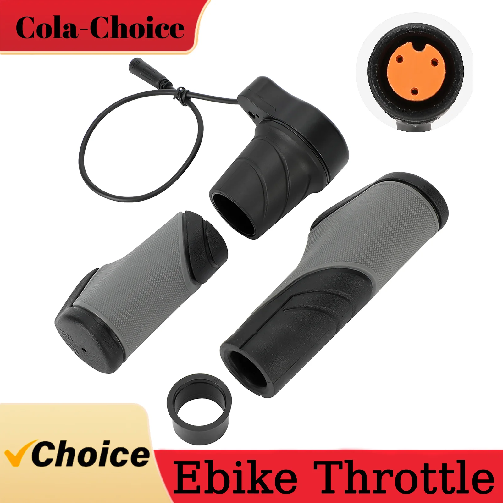 Bafang Motor Waterproof Twist-Grip Throttle - Electric Bike EBike Connector Accessory
Bafang Motor Waterproof Twist-Grip Throttle - Electric Bike EBike Connector Accessory