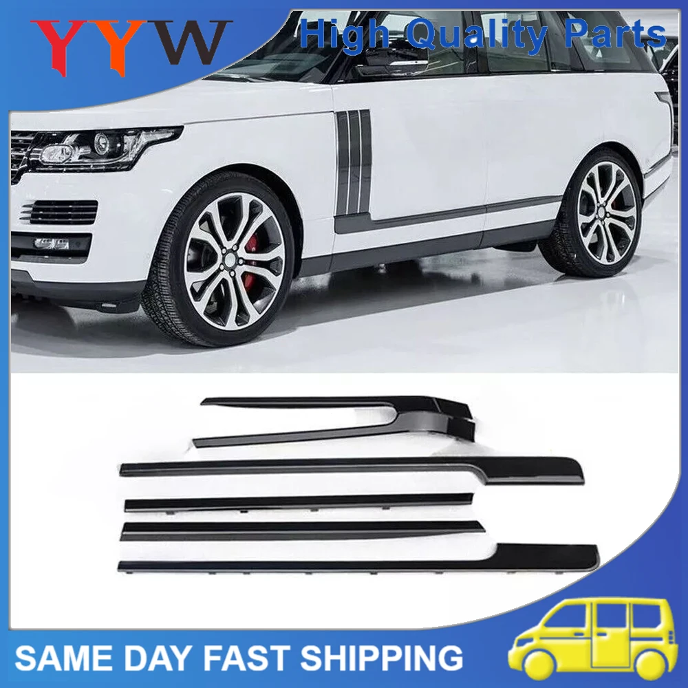 6PCS Quality Car Door Side Body Molding Trim Strip Kits Black For Range Rover L405 2013-2022 Door Side Decorative Accessories
6PCS Quality Car Door Side Body Molding Trim Strip Kits Black For Range Rover L405 2013-2022 Door Side Decorative Accessories