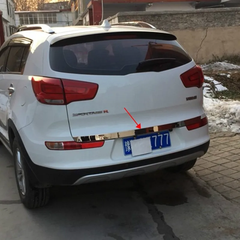 Для Kia Sportager 2011-2015 Высококачественная задняя дверь из нержавеющей стали украшение автомобильный Стайлинг автомобильные аксессуары
Для Kia Sportager 2011-2015 Высококачественная задняя дверь из нержавеющей стали украшение автомобильный Стайлинг автомобильные аксессуары