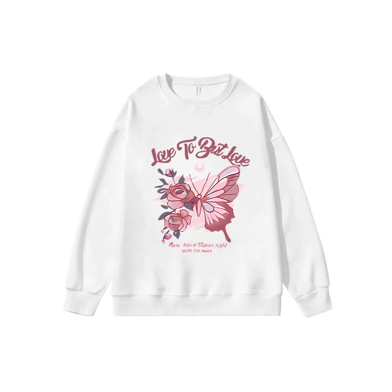 Autumn Cute Style Printed Crew Neck Sweatshirts Creative Casual Street Pullover Retro Trend Loose Quality Clothing
Autumn Cute Style Printed Crew Neck Sweatshirts Creative Casual Street Pullover Retro Trend Loose Quality Clothing