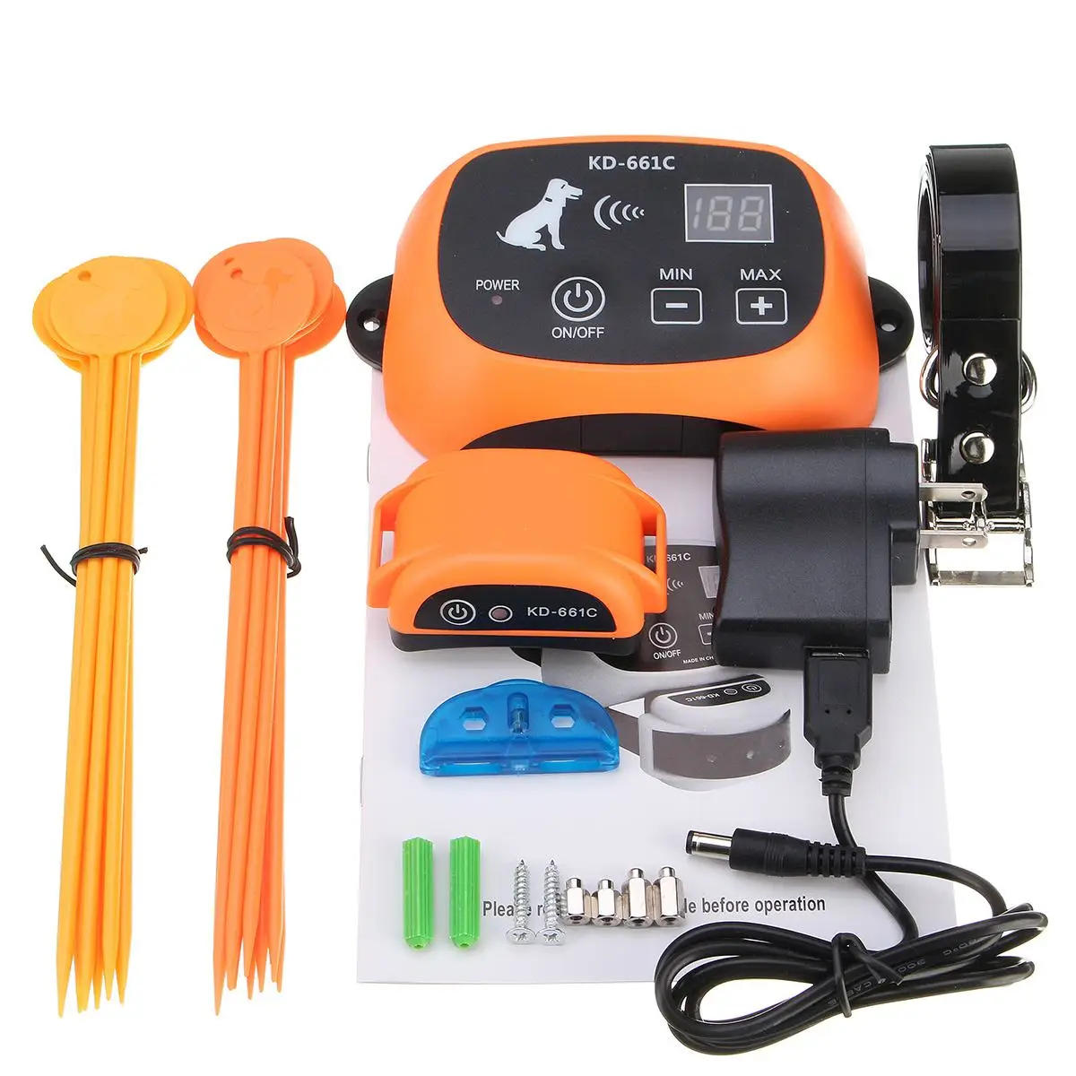 New Outdoor Electric Pet Containment System 2 In 1 Dog Wireless Fence Waterproof Dog Training Collar Chargeable Dog Accessories
New Outdoor Electric Pet Containment System 2 In 1 Dog Wireless Fence Waterproof Dog Training Collar Chargeable Dog Accessories