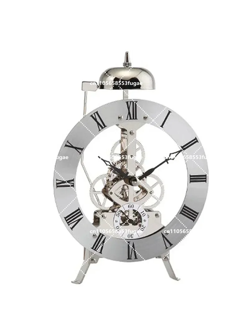 Vintage Metal Small Table Clock Bedside Alarm for Bedroom Office Home Decor Mini Mechanical Desk Clock
Vintage Metal Small Table Clock Bedside Alarm for Bedroom Office Home Decor Mini Mechanical Desk Clock