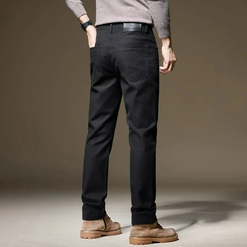 Men's Pants Casual Cotton Solid Color Spring Autumn Straight Business Work Pants High Quality Fashion Trousers Casual Pants
Men's Pants Casual Cotton Solid Color Spring Autumn Straight Business Work Pants High Quality Fashion Trousers Casual Pants