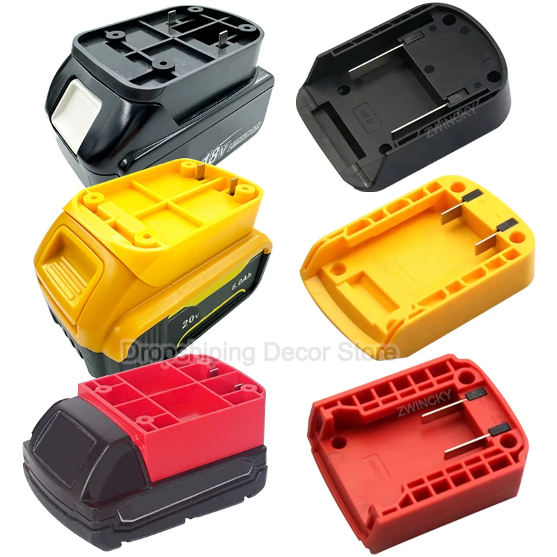1PC DIY Adapter Converter Base Charging Head Shell For Makita For Dewalt For Milwaukee 18V Lithium Battery Connector
1PC DIY Adapter Converter Base Charging Head Shell For Makita For Dewalt For Milwaukee 18V Lithium Battery Connector