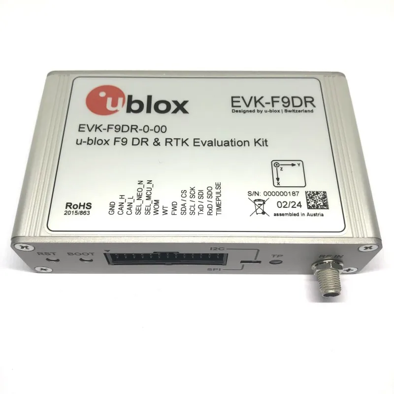 RF/Wireless Development Tools GPS Development Tools IoT Modules, Gateways & Modems GPS/GNSS Development Kit EVK-F9P-00
RF/Wireless Development Tools GPS Development Tools IoT Modules, Gateways & Modems GPS/GNSS Development Kit EVK-F9P-00