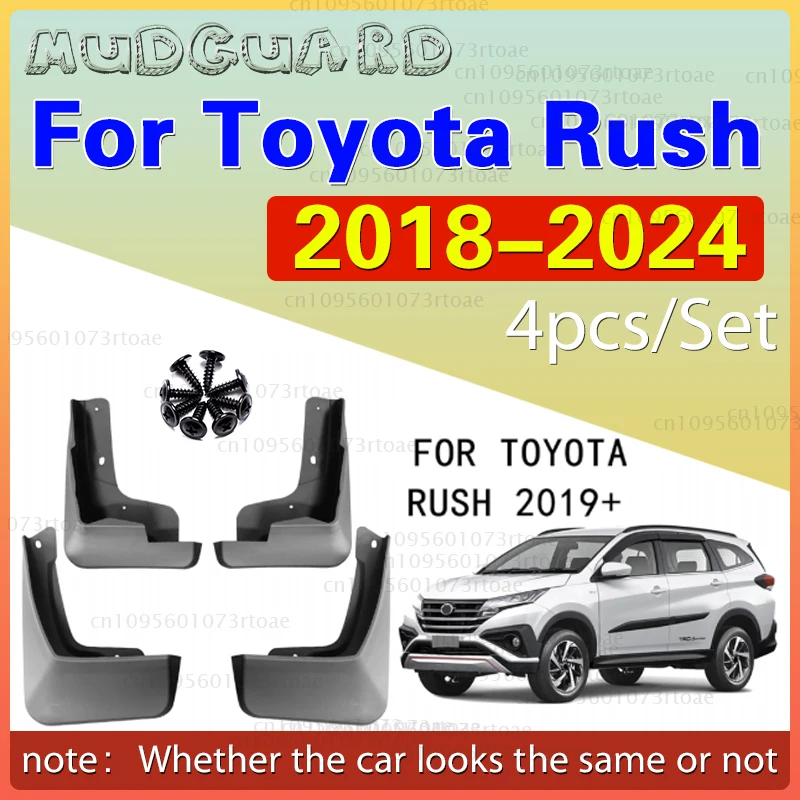 For Toyota Rush 2018 2019 2020 2021 2022 2023 2024 Fender Mudguard Mud Flaps Guard Splash Flap Mudguards Car Accessories
For Toyota Rush 2018 2019 2020 2021 2022 2023 2024 Fender Mudguard Mud Flaps Guard Splash Flap Mudguards Car Accessories