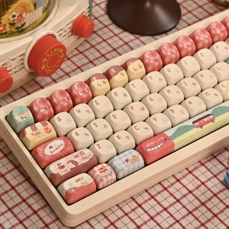 Lishan Shopping Street Keycaps Custom PBT Dye Sublimation SOA Profile Key Cap Cute Cartoon Anime Point Key Cap for Gaming Gifts
Lishan Shopping Street Keycaps Custom PBT Dye Sublimation SOA Profile Key Cap Cute Cartoon Anime Point Key Cap for Gaming Gifts