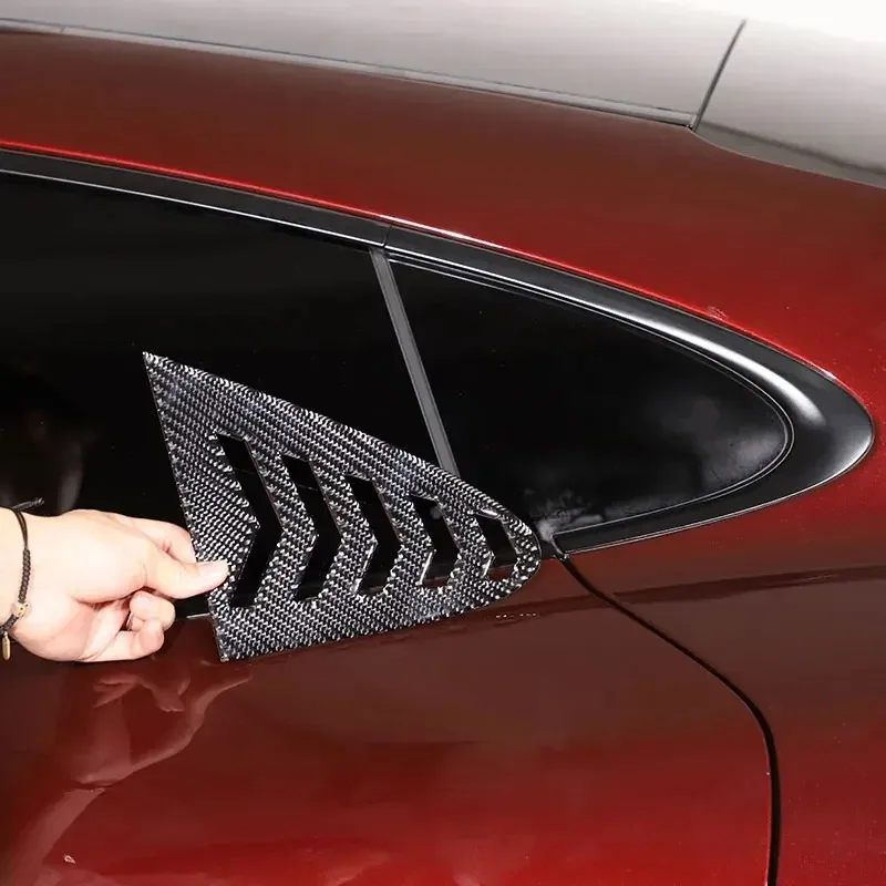 For Porsche Taycan 2019-2025 Soft Carbon Fibre Car Rear Window Triangle Cover Decorate Stickers Car Accessories
For Porsche Taycan 2019-2025 Soft Carbon Fibre Car Rear Window Triangle Cover Decorate Stickers Car Accessories