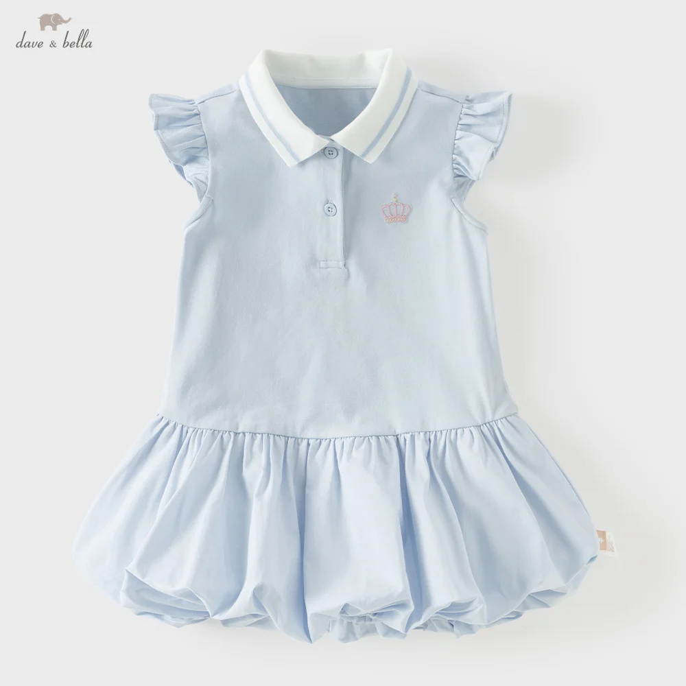 Dave Bella Girls Dress Sweet Blue Children Summer Clothes Baby Tank Cotton Dress Fashion Princess Party Elegant Cool DB2261343
Dave Bella Girls Dress Sweet Blue Children Summer Clothes Baby Tank Cotton Dress Fashion Princess Party Elegant Cool DB2261343