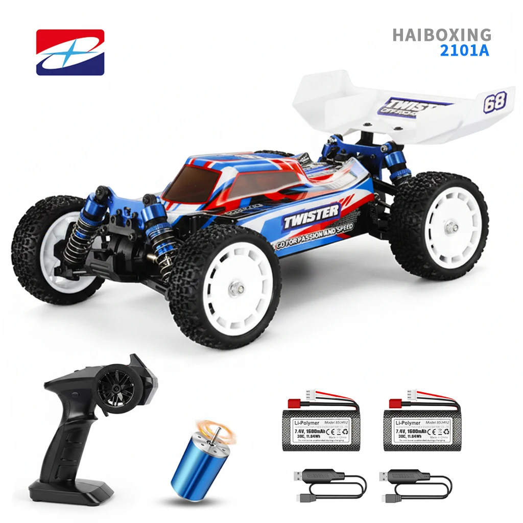 HAIBOXING 2101A 1:14 Беспроводная радиоуправляемая машина с бесщеточным двигателем, 4WD внедорожный гоночный автомобиль, максимальная скорость 50 км/ч, водонепроницаемый ESC, подходит для любых типов местности.
HAIBOXING 2101A 1:14 Беспроводная радиоуправляемая машина с бесщеточным двигателем, 4WD внедорожный гоночный автомобиль, максимальная скорость 50 км/ч, водонепроницаемый ESC, подходит для любых типов местности.