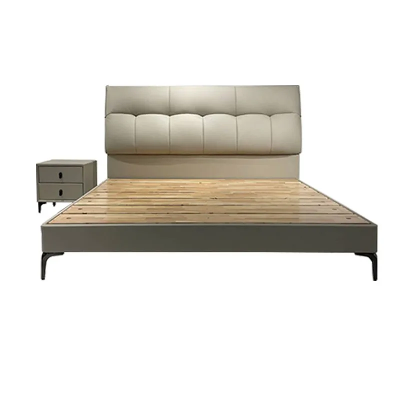 Leather bed High PC and console game bedroom Queen Top double Wedding bed
Leather bed High PC and console game bedroom Queen Top double Wedding bed
