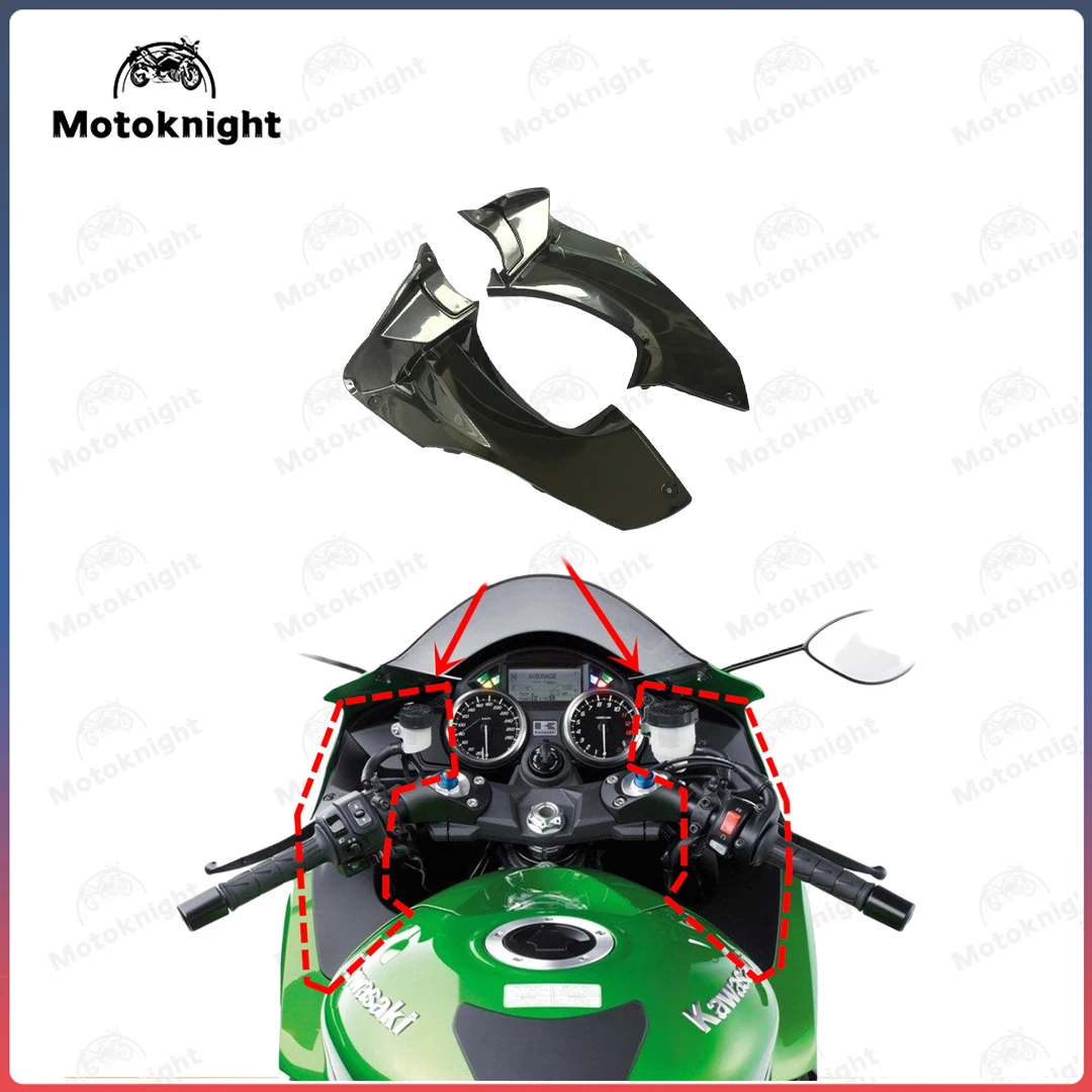 Fit For KAWASAKI ZX14R 2012-2020 2013 2014 15 16 17 18 19 ABS Plastic Left Right Head Tube Cover Motorcycle Replacement Parts
Fit For KAWASAKI ZX14R 2012-2020 2013 2014 15 16 17 18 19 ABS Plastic Left Right Head Tube Cover Motorcycle Replacement Parts