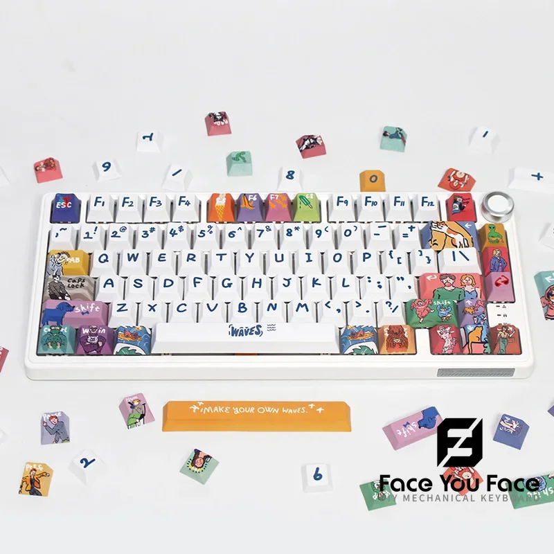 GMK 128-клавишный молодежный спрей Cherry Profile PBT Double Shot Key Caps для переключателей Cherry Gateron MX Gamer Механическая игровая клавиатура
GMK 128-клавишный молодежный спрей Cherry Profile PBT Double Shot Key Caps для переключателей Cherry Gateron MX Gamer Механическая игровая клавиатура