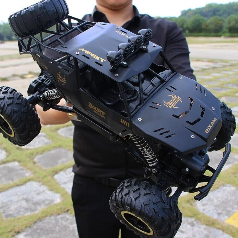 NEW 4DRC 1:12 Rock Crawler Rechargeable Off Road Truck 4WD , Metal Shell LED Headlights RC Remote Control Off Road Car Truck
NEW 4DRC 1:12 Rock Crawler Rechargeable Off Road Truck 4WD , Metal Shell LED Headlights RC Remote Control Off Road Car Truck