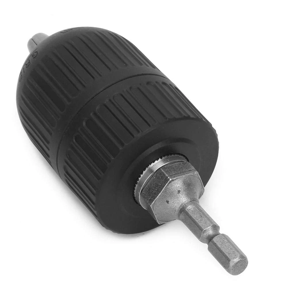 ABFA Electric Drill Chuck, 1/2-20UNF Keyless Drill Chuck, 2.0-13MM Keyless Drill Chuck Adaptor + 1/4 Hex Connecting Rod
ABFA Electric Drill Chuck, 1/2-20UNF Keyless Drill Chuck, 2.0-13MM Keyless Drill Chuck Adaptor + 1/4 Hex Connecting Rod