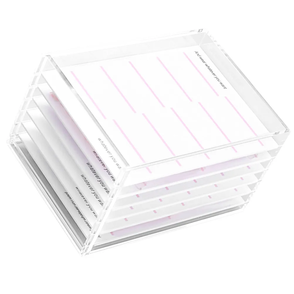 6-Layer Clear Acrylic Nail Art Organizer Box for Nail Tips Rhinestones Decorations Manicure Salon Storage Display Container
6-Layer Clear Acrylic Nail Art Organizer Box for Nail Tips Rhinestones Decorations Manicure Salon Storage Display Container