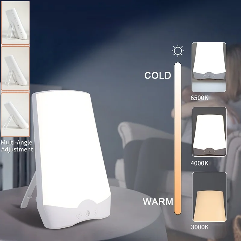 Светильник для фототерапии с бесступенчатой регулировкой 3000K/6500K, 3 режима, с таймером и сенсорным управлением для дома и офиса
Светильник для фототерапии с бесступенчатой регулировкой 3000K/6500K, 3 режима, с таймером и сенсорным управлением для дома и офиса