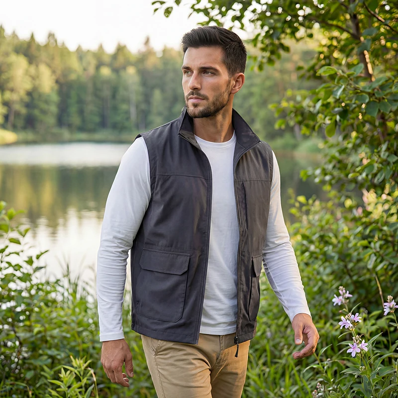 Sleeveless Jacket Men's Outdoor Sun Protection Utility Men Vest Fishing Vest Lightweight Plus Size Workwear Tops Cargo Vest 6XL
Sleeveless Jacket Men's Outdoor Sun Protection Utility Men Vest Fishing Vest Lightweight Plus Size Workwear Tops Cargo Vest 6XL