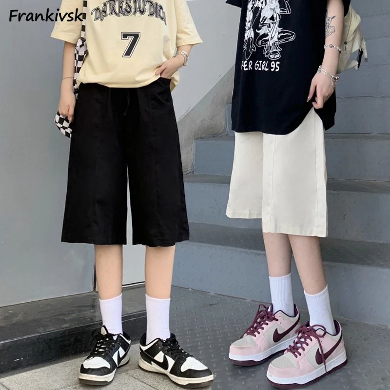 S-4XL Pants Women All-match Leisure Loose Simple Pure Streetwear Summer Student Trendy Comfortable High Waist Wide Leg Trousers
S-4XL Pants Women All-match Leisure Loose Simple Pure Streetwear Summer Student Trendy Comfortable High Waist Wide Leg Trousers