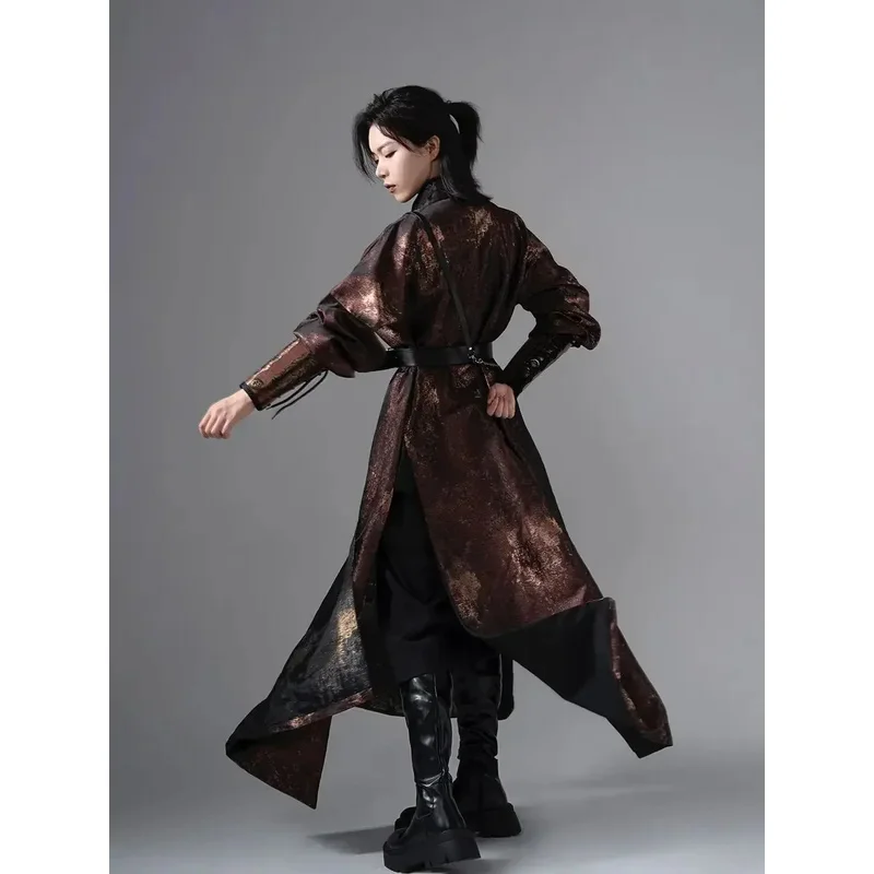 Chinese Male Ancient Long silk robe Costume Tang Dynasty flowers Men Women Vintage Ethnic Dance Hanfu set yy:89
Chinese Male Ancient Long silk robe Costume Tang Dynasty flowers Men Women Vintage Ethnic Dance Hanfu set yy:89