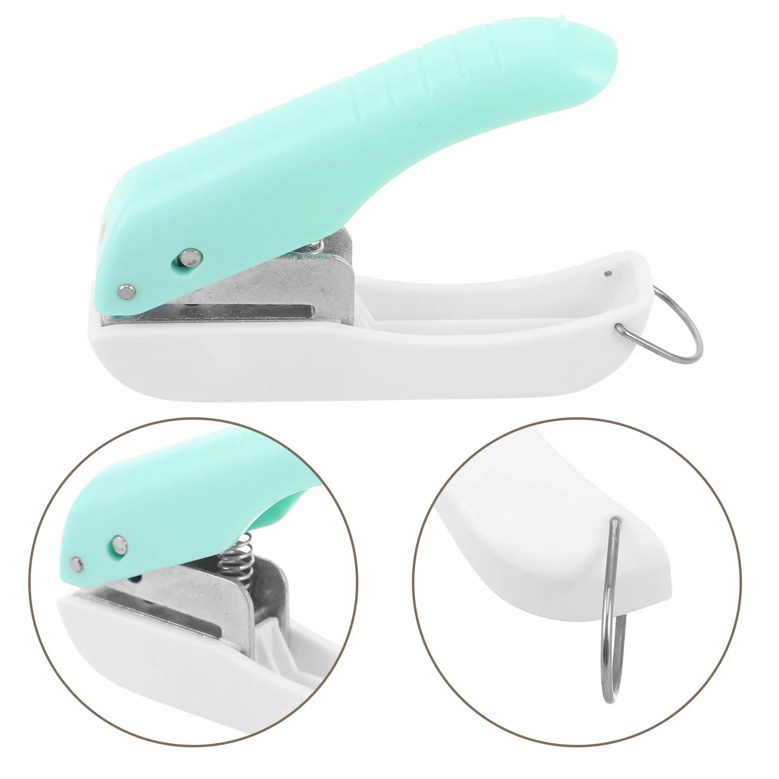 Ручной дырокол для бумаги с одним отверстием 4 мм, круглый, металлический, для портативных биндеров, офиса, рукоделия, скрапбукинга, переплета тетрадей, мини-дырокол
Ручной дырокол для бумаги с одним отверстием 4 мм, круглый, металлический, для портативных биндеров, офиса, рукоделия, скрапбукинга, переплета тетрадей, мини-дырокол