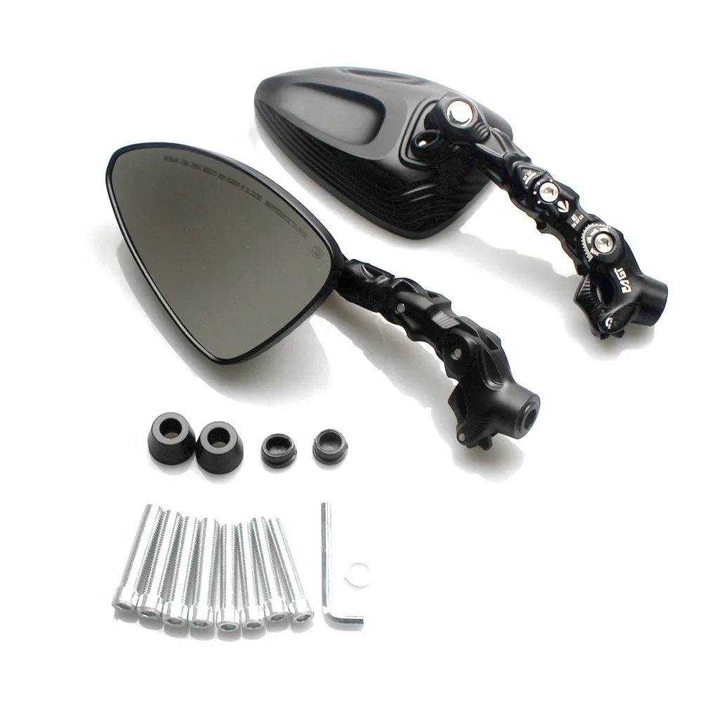 2pcs Motorcycle Rearview Mirror Universal Folding 8MM 10MM Side Mirrors Bobber Touring Dirt bike Cafe Racer
2pcs Motorcycle Rearview Mirror Universal Folding 8MM 10MM Side Mirrors Bobber Touring Dirt bike Cafe Racer