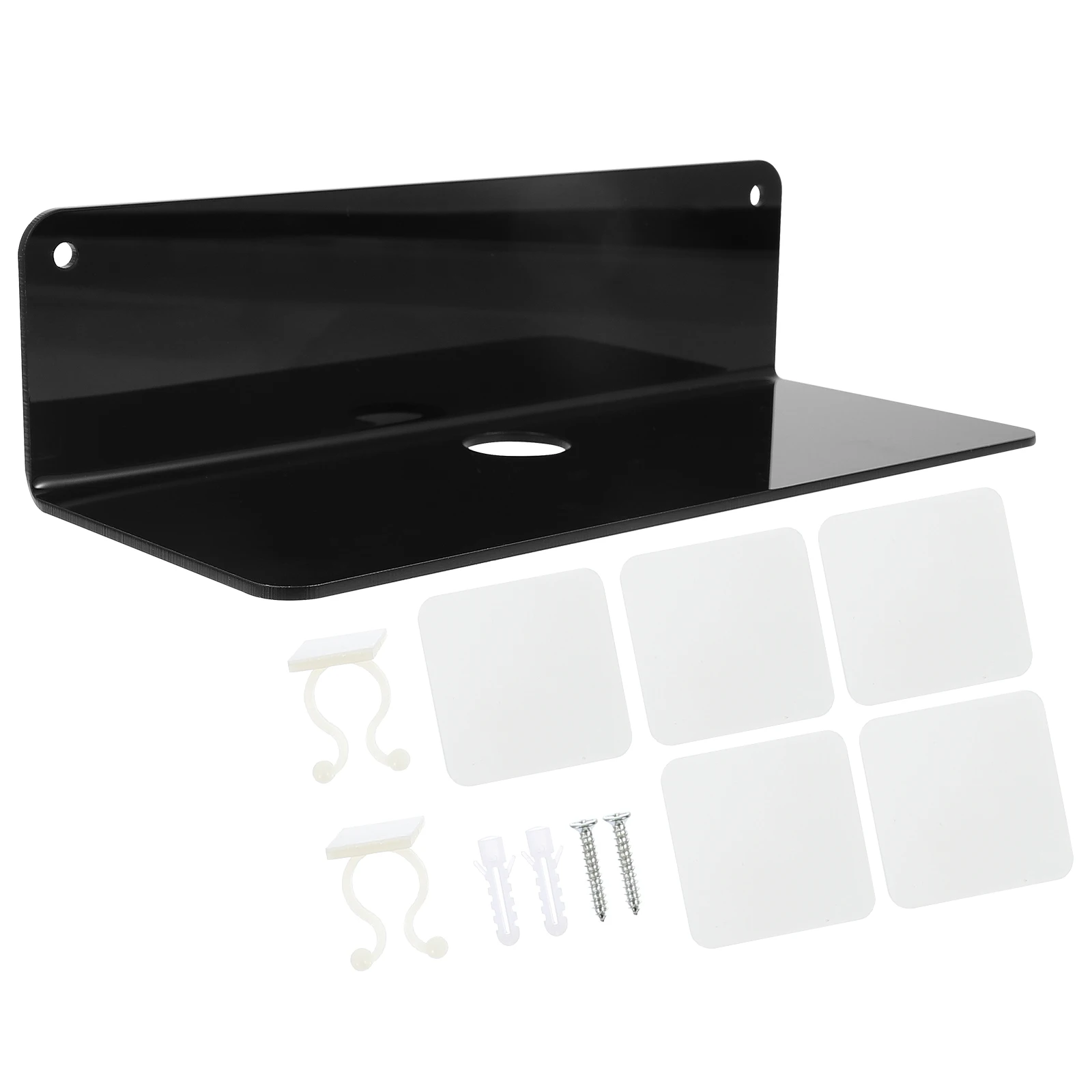 Acrylic Wall Storage Rack Shelves Mounted Clear Shelf Small Stand Organizer Material Bedroom Living Room Bathroom Multi
Acrylic Wall Storage Rack Shelves Mounted Clear Shelf Small Stand Organizer Material Bedroom Living Room Bathroom Multi