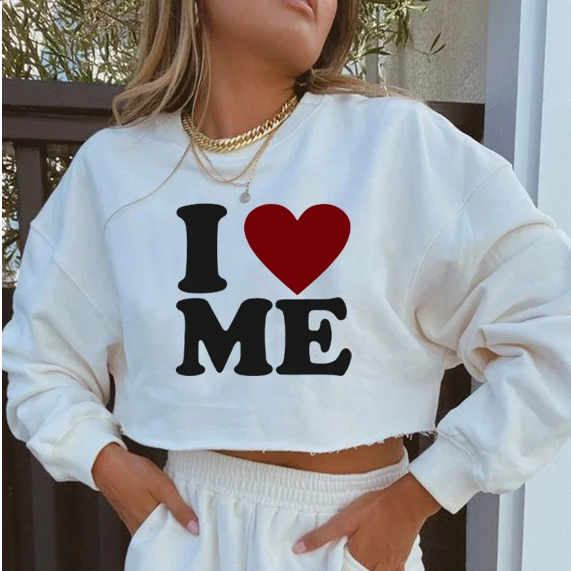 Укороченный свитшот с графическим принтом I Love Me, свитшот I Love Me, укороченный топ в стиле готической феи, уличная одежда в стиле Харадзюку в стиле хип-хоп, корейская мода
Укороченный свитшот с графическим принтом I Love Me, свитшот I Love Me, укороченный топ в стиле готической феи, уличная одежда в стиле Харадзюку в стиле хип-хоп, корейская мода
