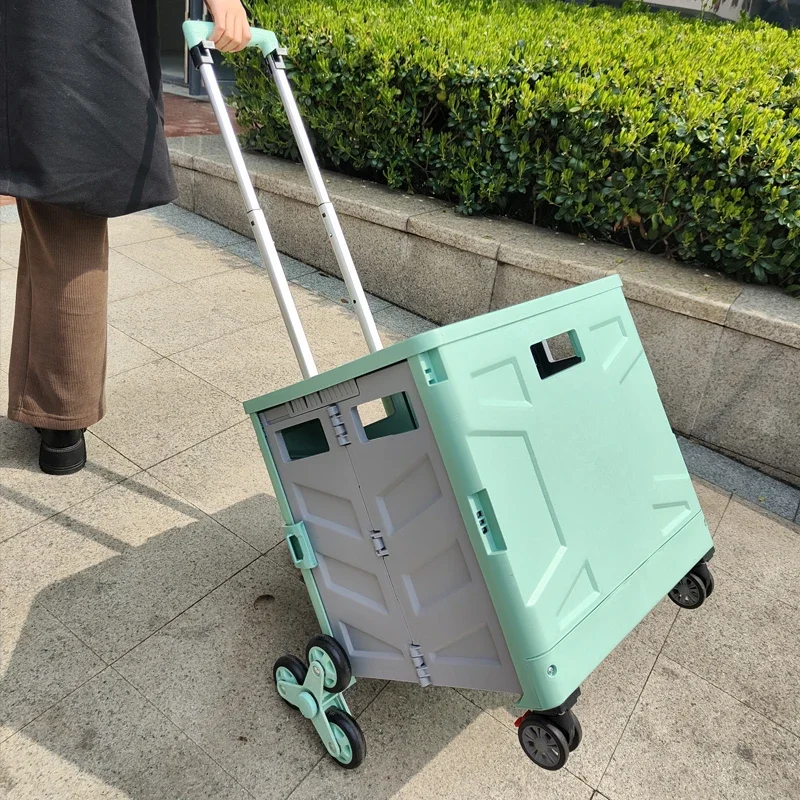 Lightweight Brushed Trolley Luggage Trolley Express Folding Shopping Cart for Climbing Stairs Home Hand Pull
Lightweight Brushed Trolley Luggage Trolley Express Folding Shopping Cart for Climbing Stairs Home Hand Pull